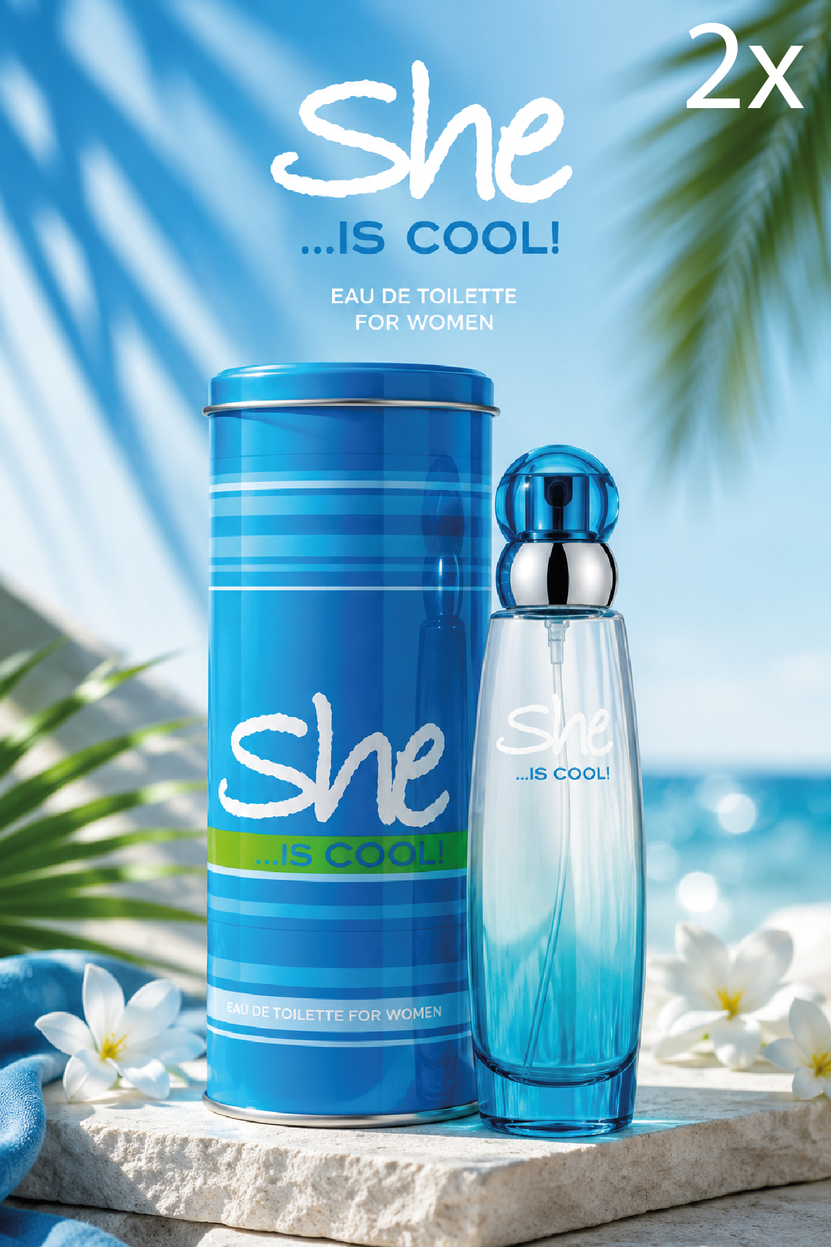 Cool Kadın Parfümü Edt 50 ml 2 Adet — ED20260179 — تصویر 2 از 2