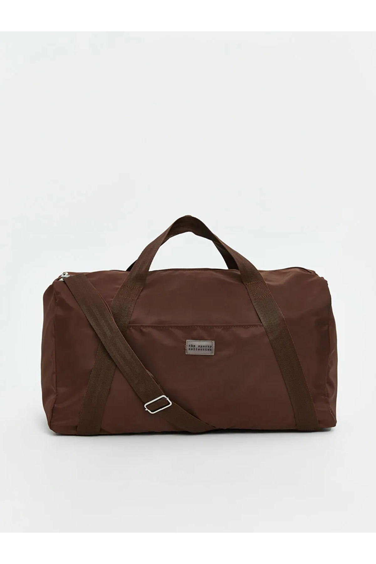 LC Waikiki LCW ACCESSORIES Kahverengi Baskılı Kadın Spor Çantası görsel 2