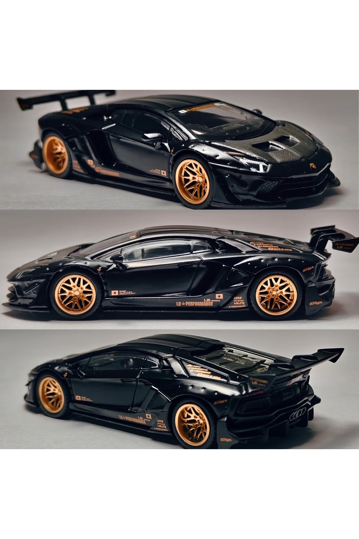 mini gt 1/64 LB-WORKS Lamborghini Aventador Limited Edition Matte