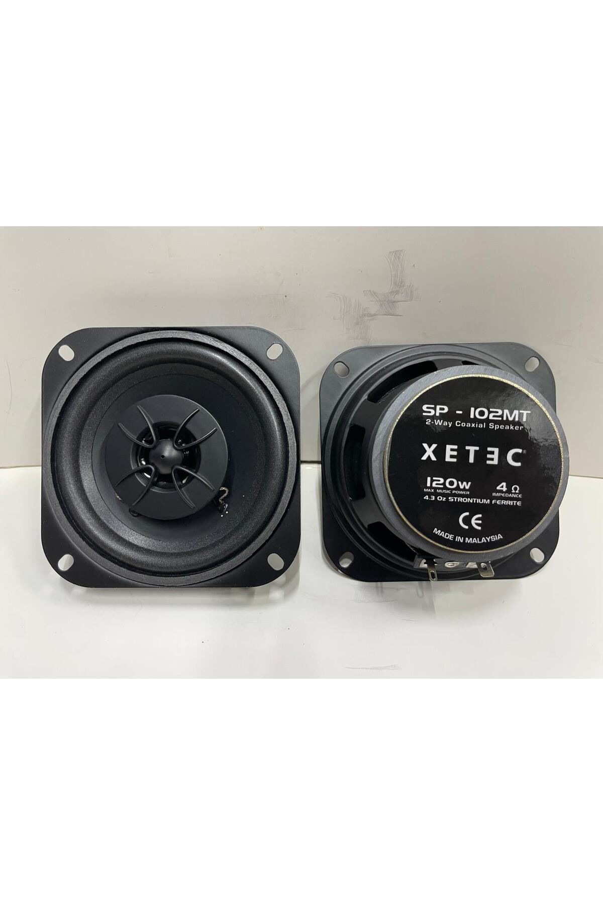 XETEC SP-102MT 10 CM KOAKSİYEL HOPARLÖR 120 WATT MAXİMUM POWER 2