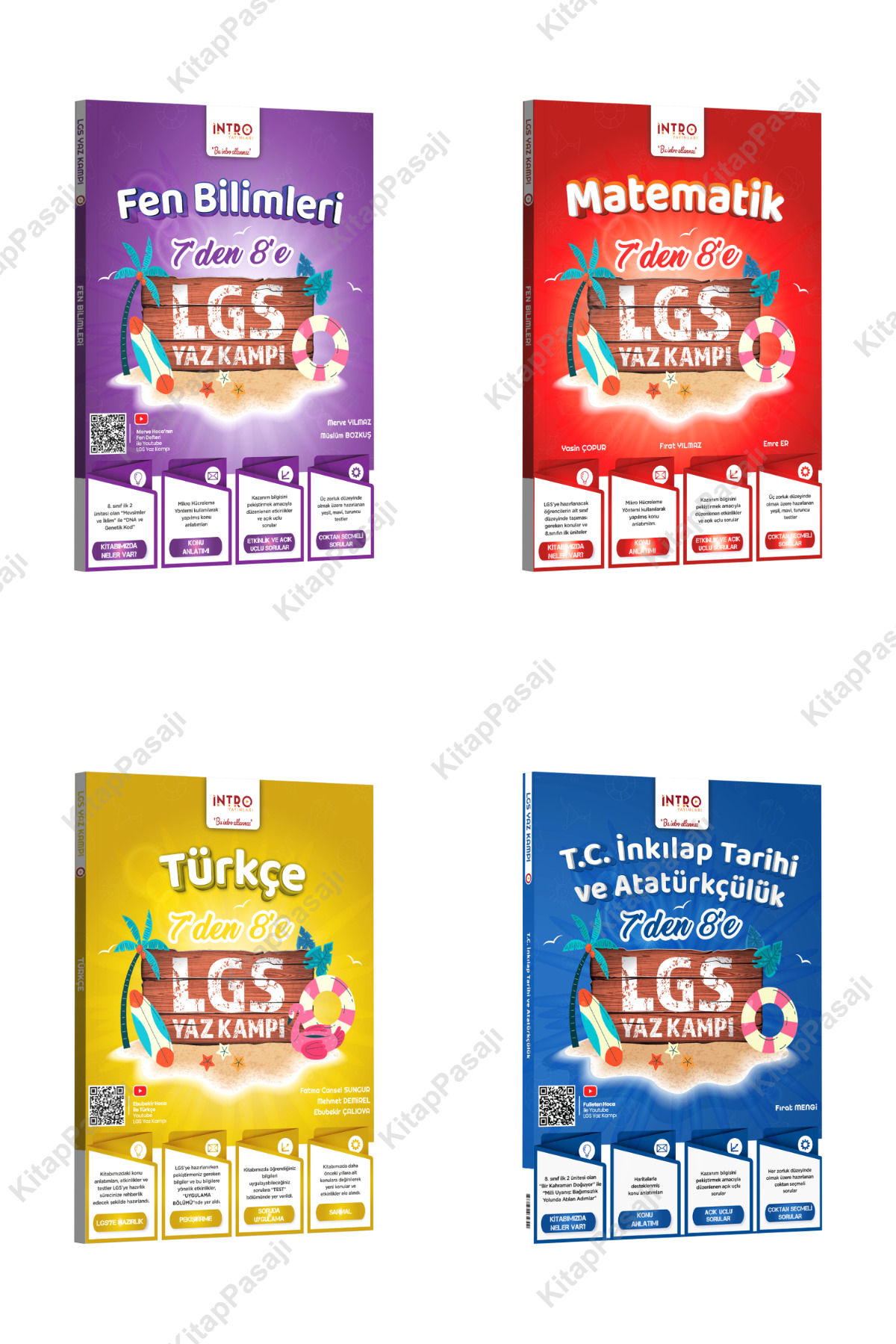 GW値下げ✨本　28冊 まとめ売り İntro Yayınları 8. Sınıf - 7 den 8 e Geçiş LGS Türkçe Matematik