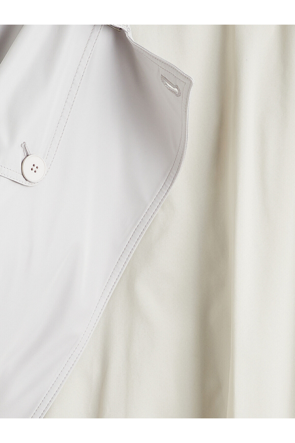 LC Waikiki SOUTHBLUE Standart Kalıp Ceket Yaka Gabardin Erkek Trençkot görsel 7