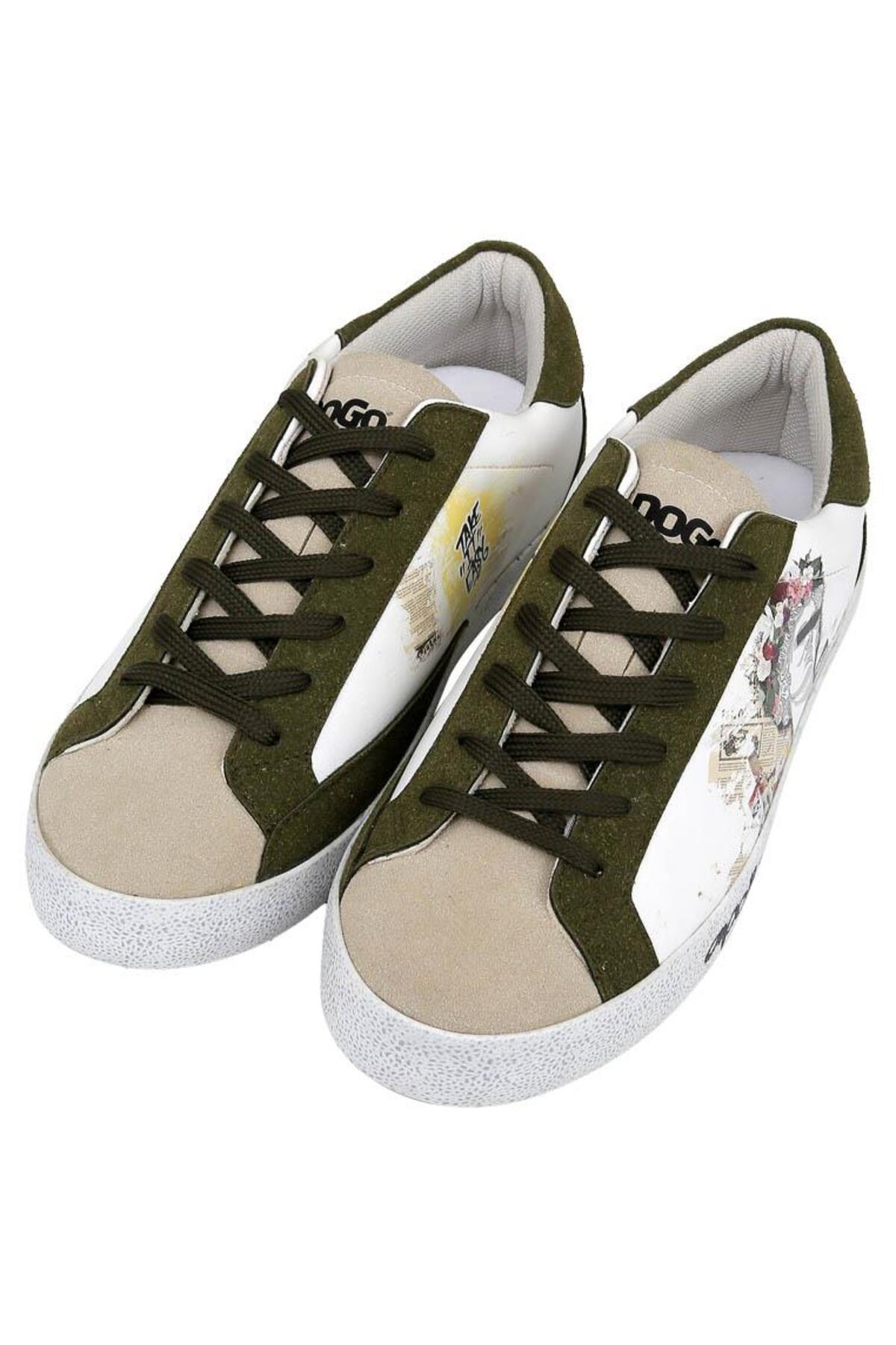Dogo Women's Vegan Leather White Sneakers - Apollo Design