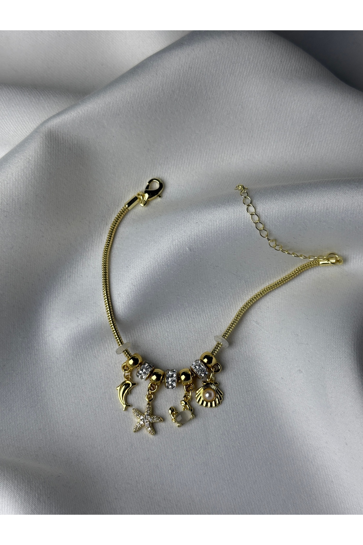 Yaz Temalı Bileklik — Gold 4