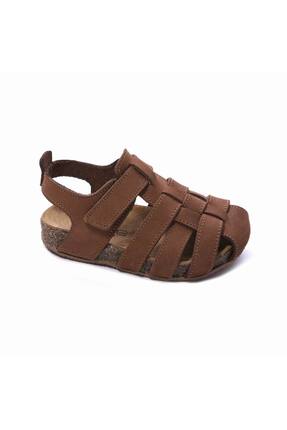 Sanbe 512 Z 2003 31-36 ERKEK DERİ ÇOCUK SANDALET