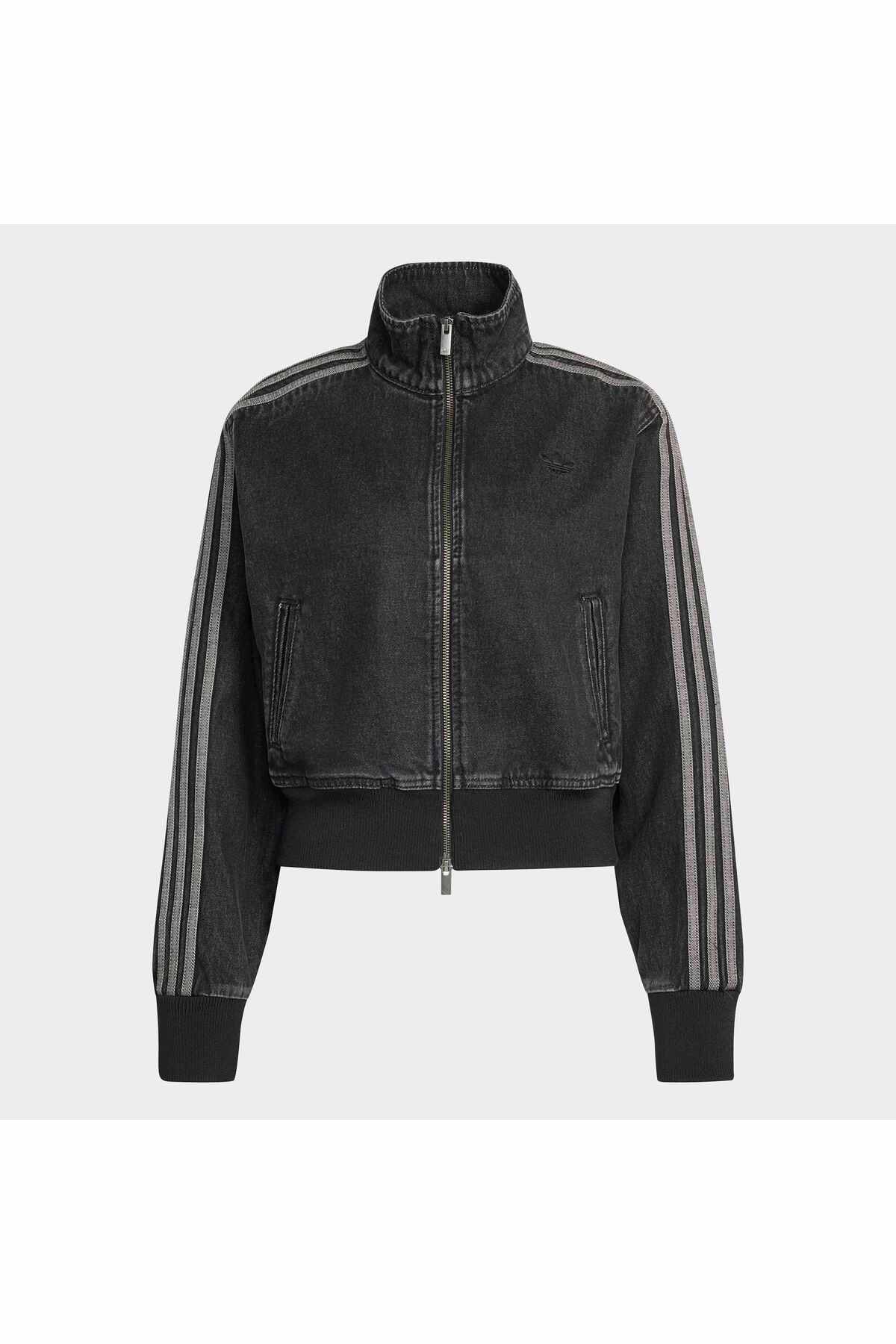adidas Fb Tt D Kadın Denim Spor Ceket IB6917 görsel 4