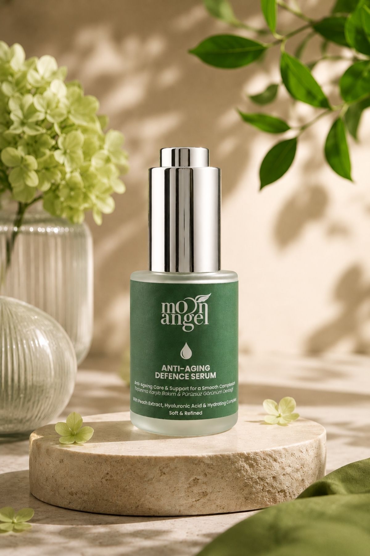 Yaşlanma Karşıtı Bakım Serumu (Hyaluronik Asit) Nemlendirici Serum 30 ml — görsel 2