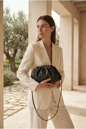 BAGINS Collection BAGİNS Celine Kadın El ve Omuz Çantası Siyah