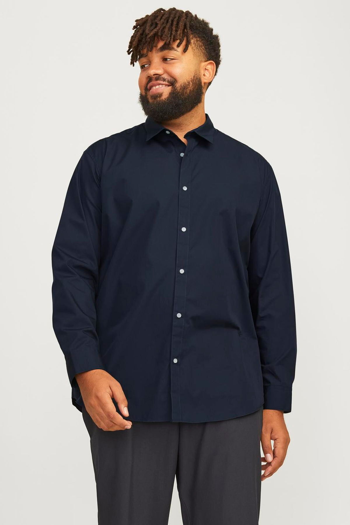 Jack & Jones Büyük Beden Uzun Kollu Gömlek - Joe görsel 2