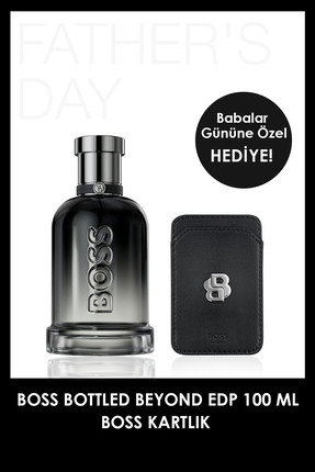 BOSS Bottled Beyond EDP 100 ml Parfüm + Kartlık Erkek Parfüm Set