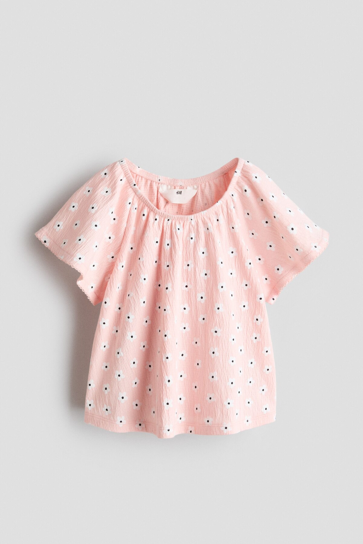 تاپ کرپ طرح‌دار اچ اند ام بلوز H&M