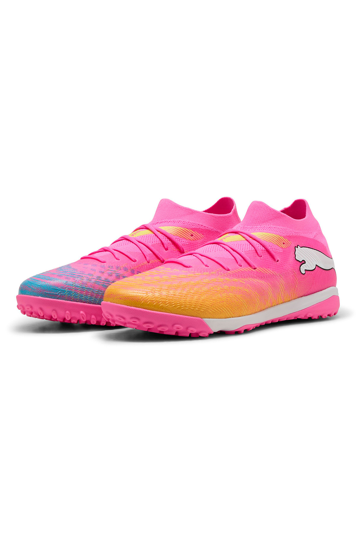 Puma Future 9 Match Tt Erkek Pembe Halı Saha Ayakkabısı 10890605 görsel 2
