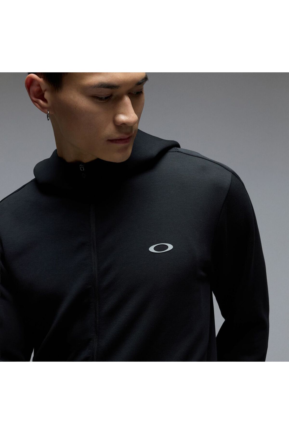 Oakley Edge Force Tam Fermuarlı Erkek Kapüşonlu Sweatshirt görsel 6