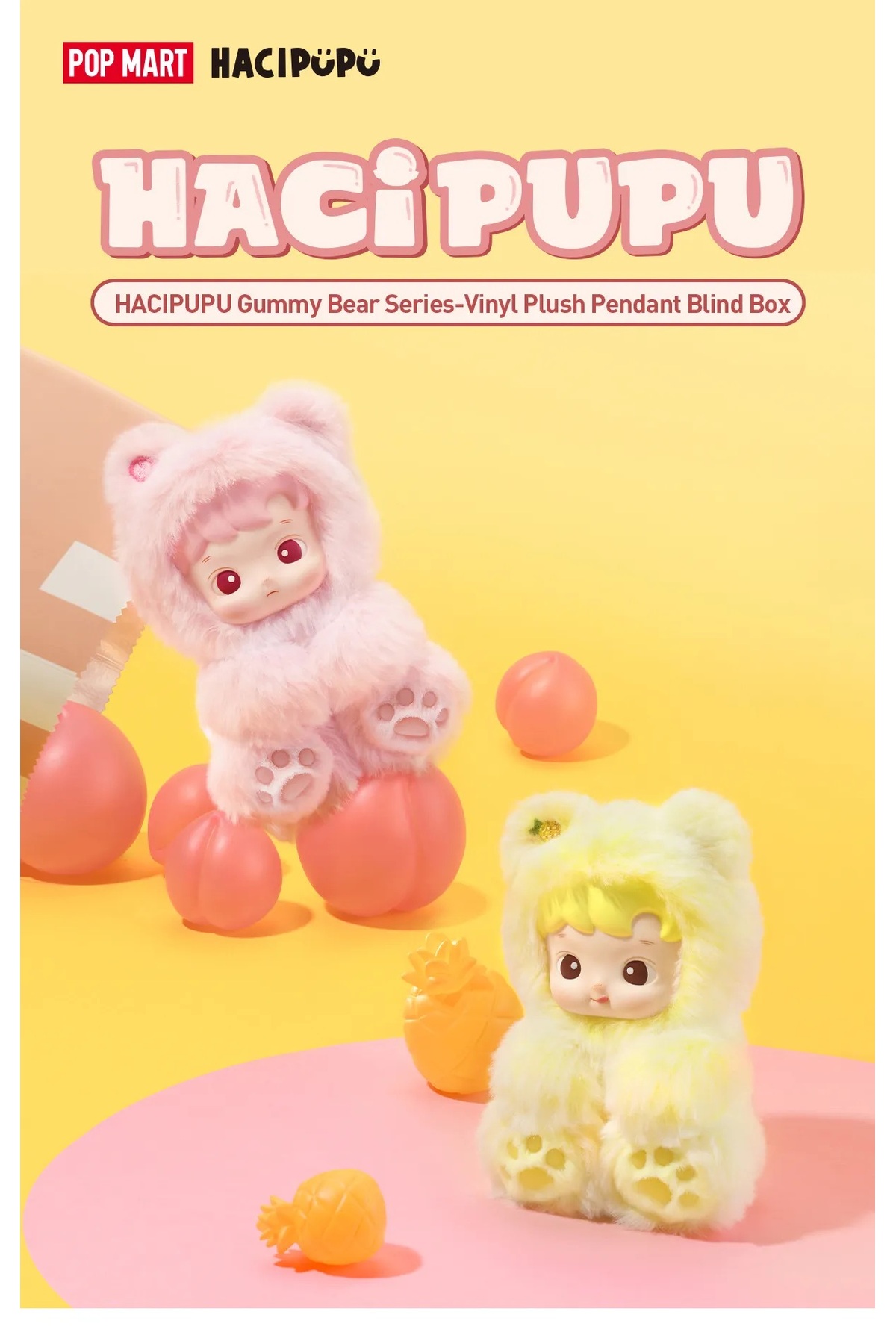 Pop Mart x Hacipupu POP MART Peluş Bebek 