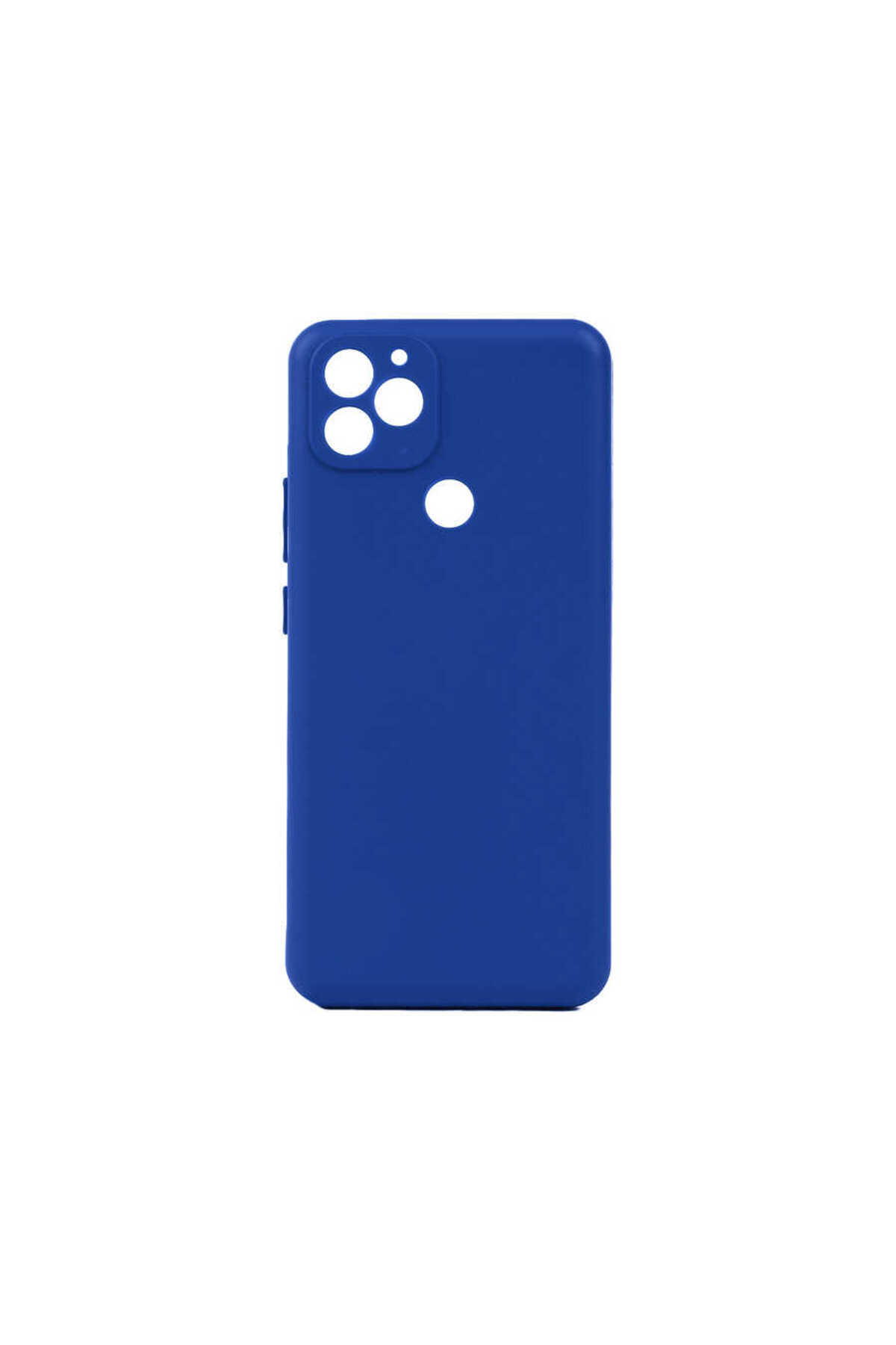 General Mobile 22 Plus Kılıf NVTH Biye Silikon - Mavi