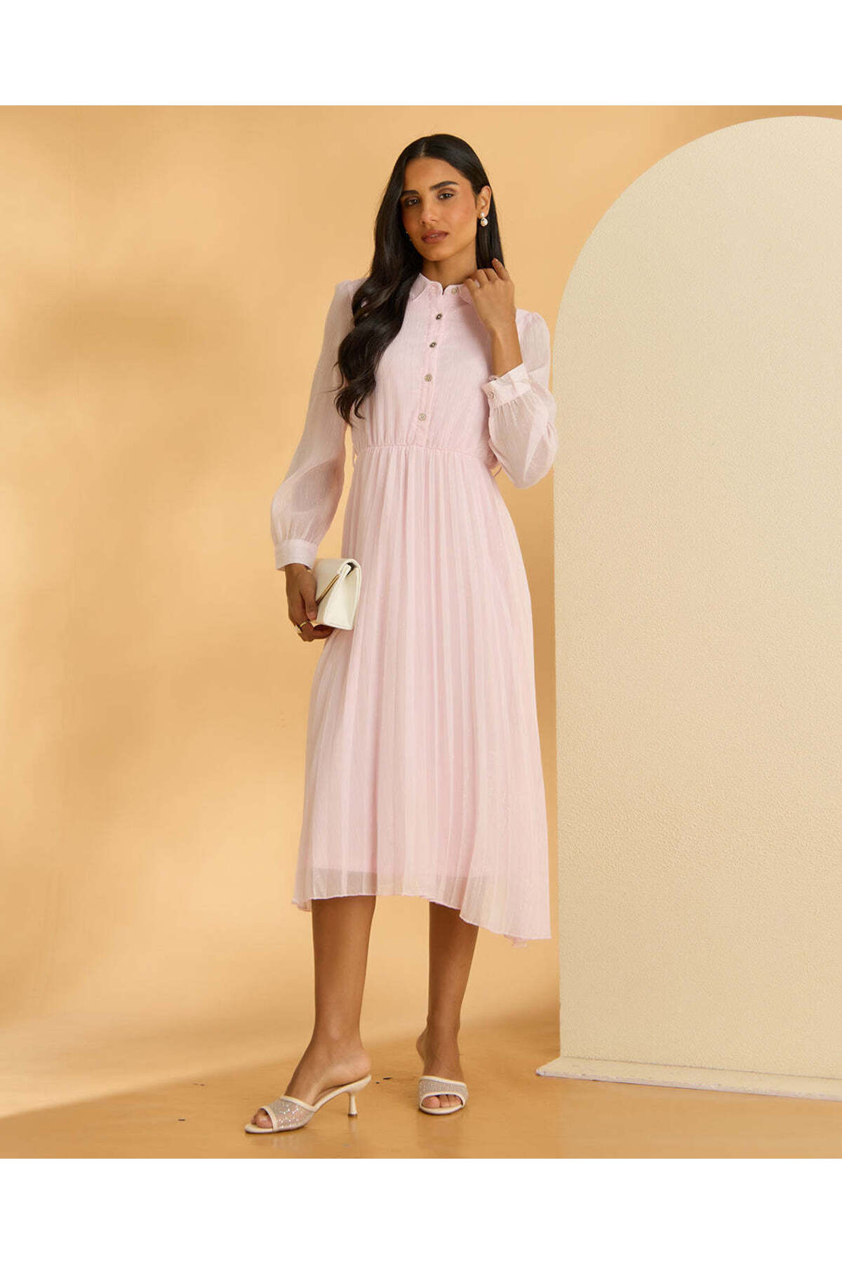 REDTAG Women Pink Casual Dress