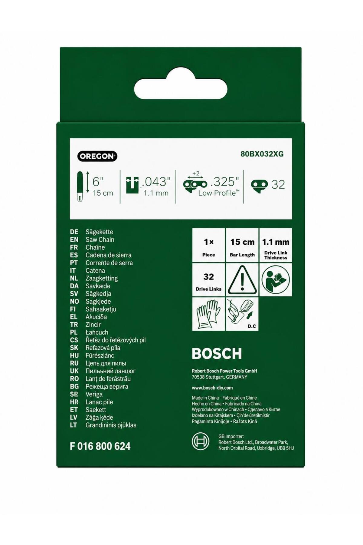 Bosch Easychain 18v-15-7 İçin Yedek Zincir F016800624 - Fiyatı
