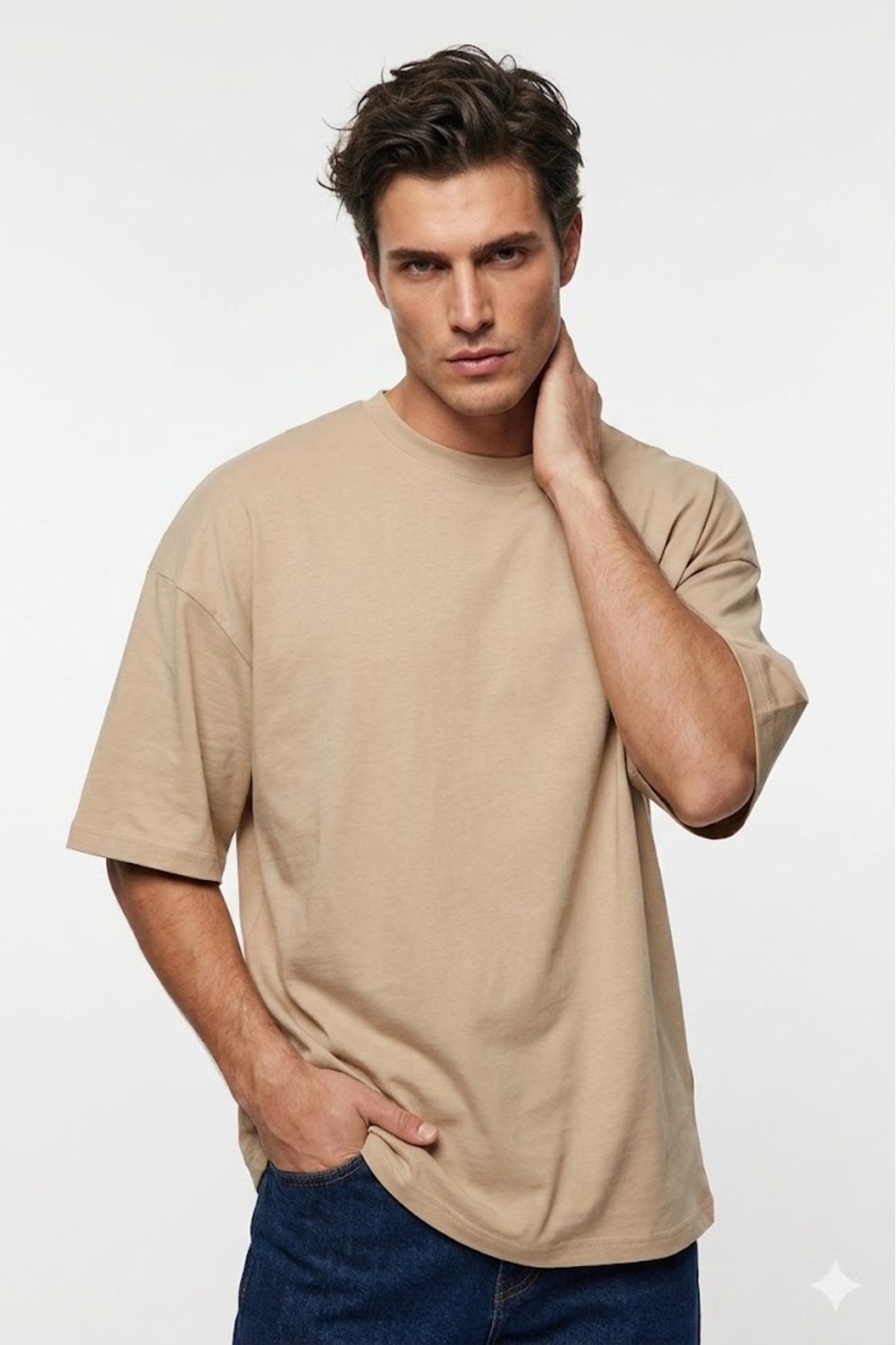 تی شرت مردانه یقه گرد ۱۰۰٪ پنبه طرح ریلکس فیت لیوایز تی شرت Levi's
