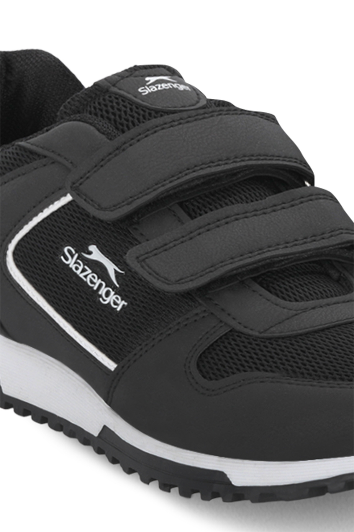 Slazenger ALLURE I Erkek Cırt Cırtlı Siyah Günlük Spor Ayakkabısı görsel 4