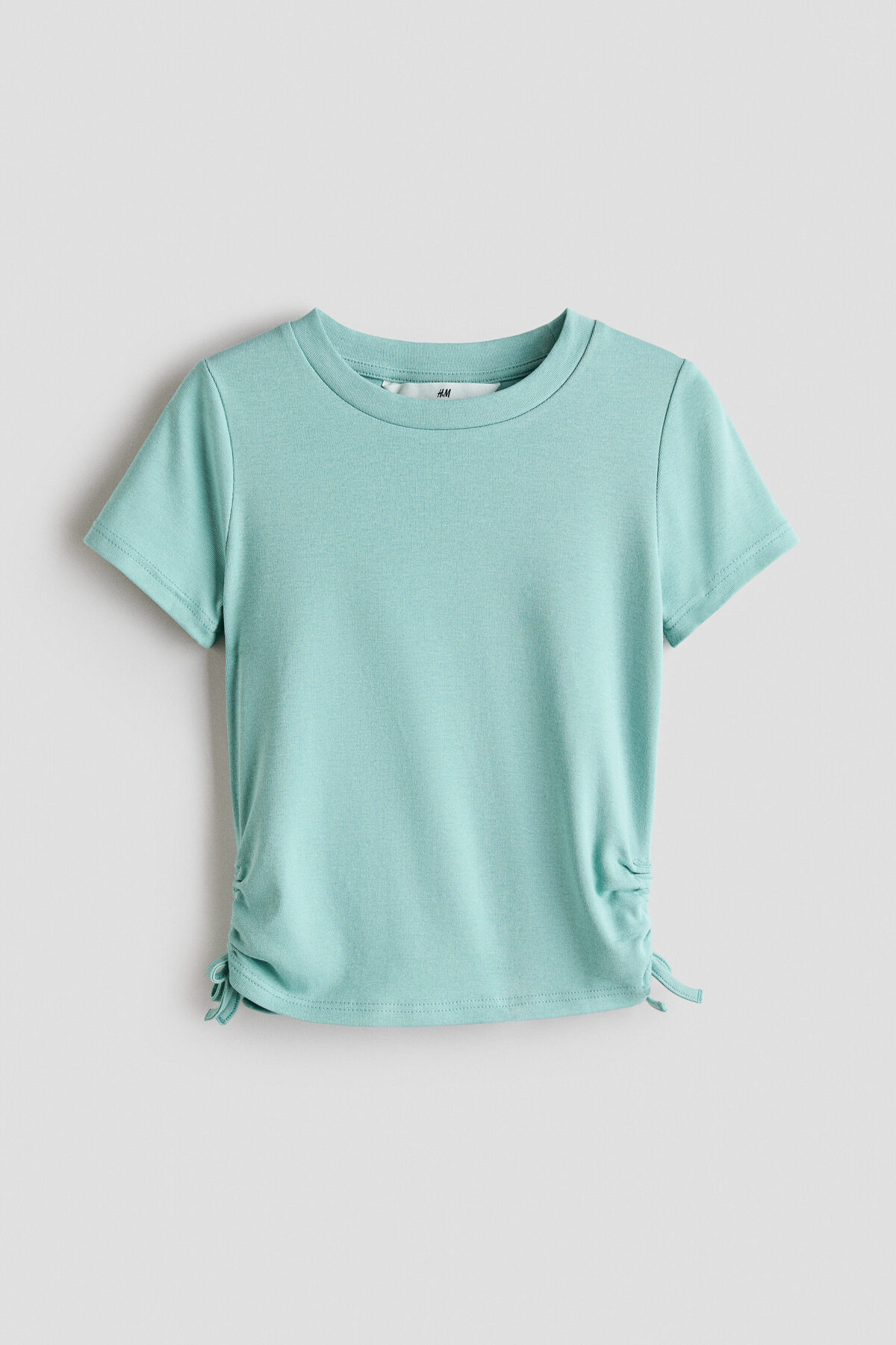 تاپ نخی با جزئیات بنددار اچ اند ام تی شرت H&M