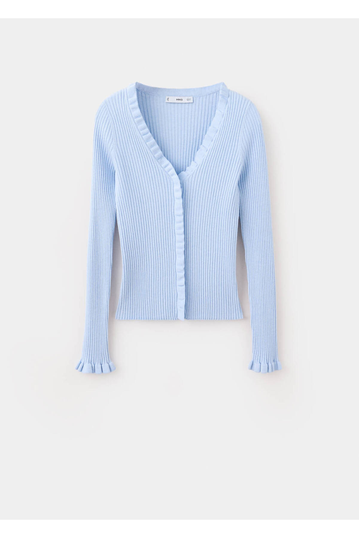 MANGO Woman Cardigan azucena görsel 3