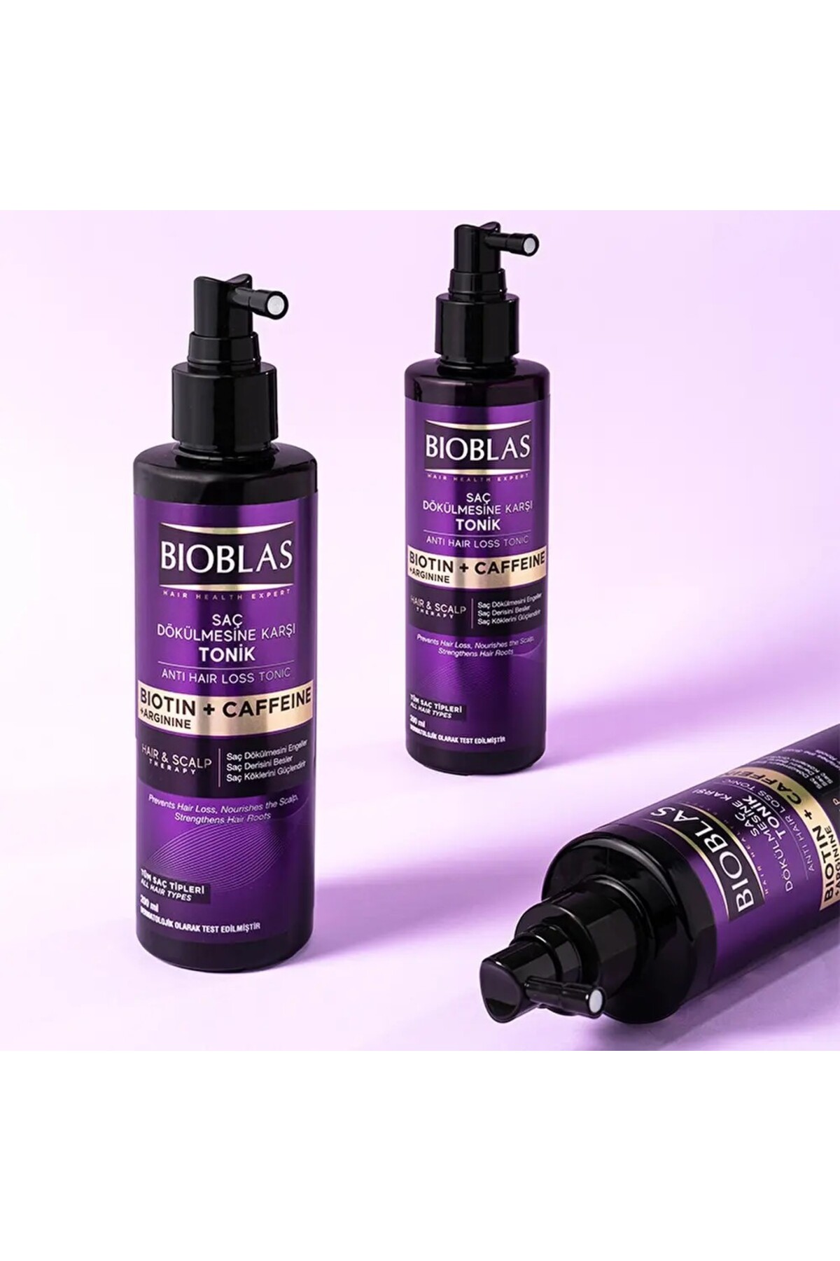 Biotin & Kafein Tonik 200 ml | Saç Dökülmesine Karşı Güçlendirici Saç Derisi Toniği — MS103266566556 — تصویر 4 از 4