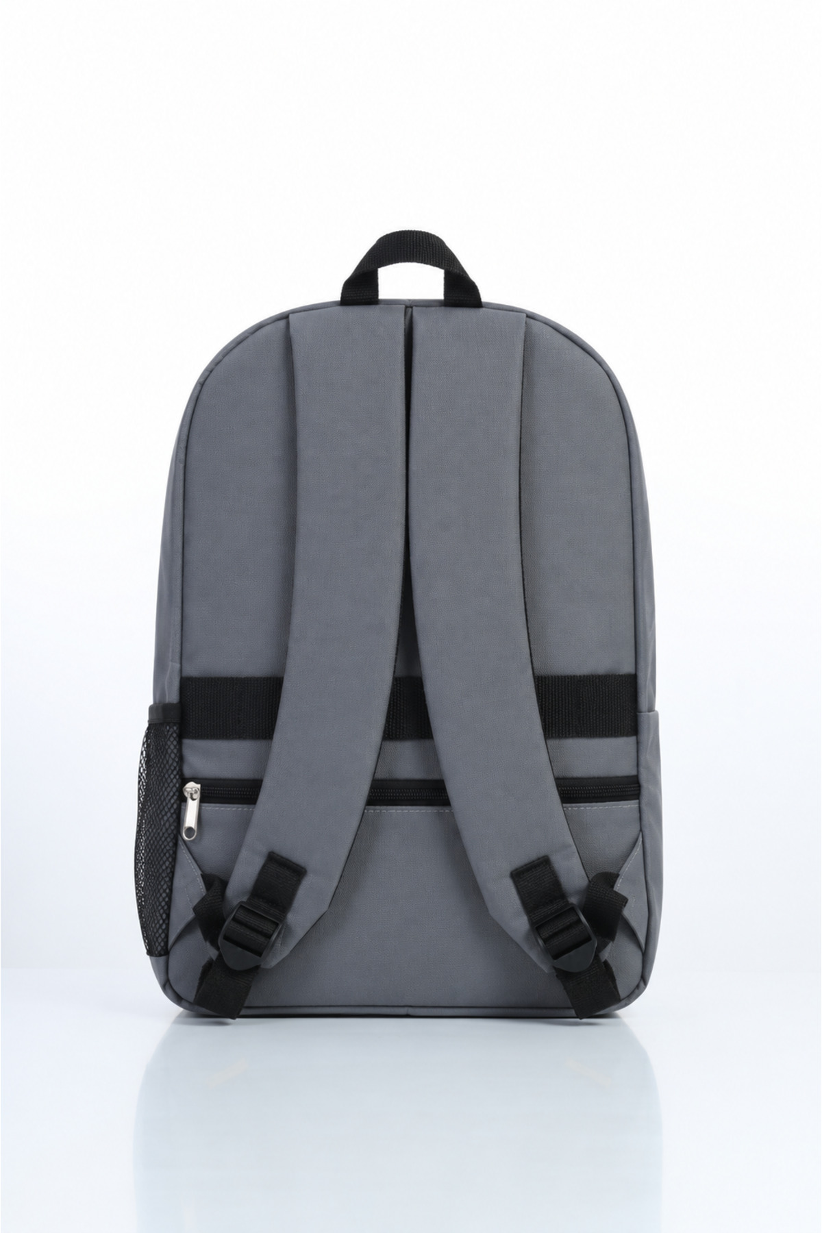 D'VERS Unisex Basic Hafif, Geniş Hacimli, Dayanıklı, Yan Cepli Okul ve Günlük Sırt Çantası görsel 4