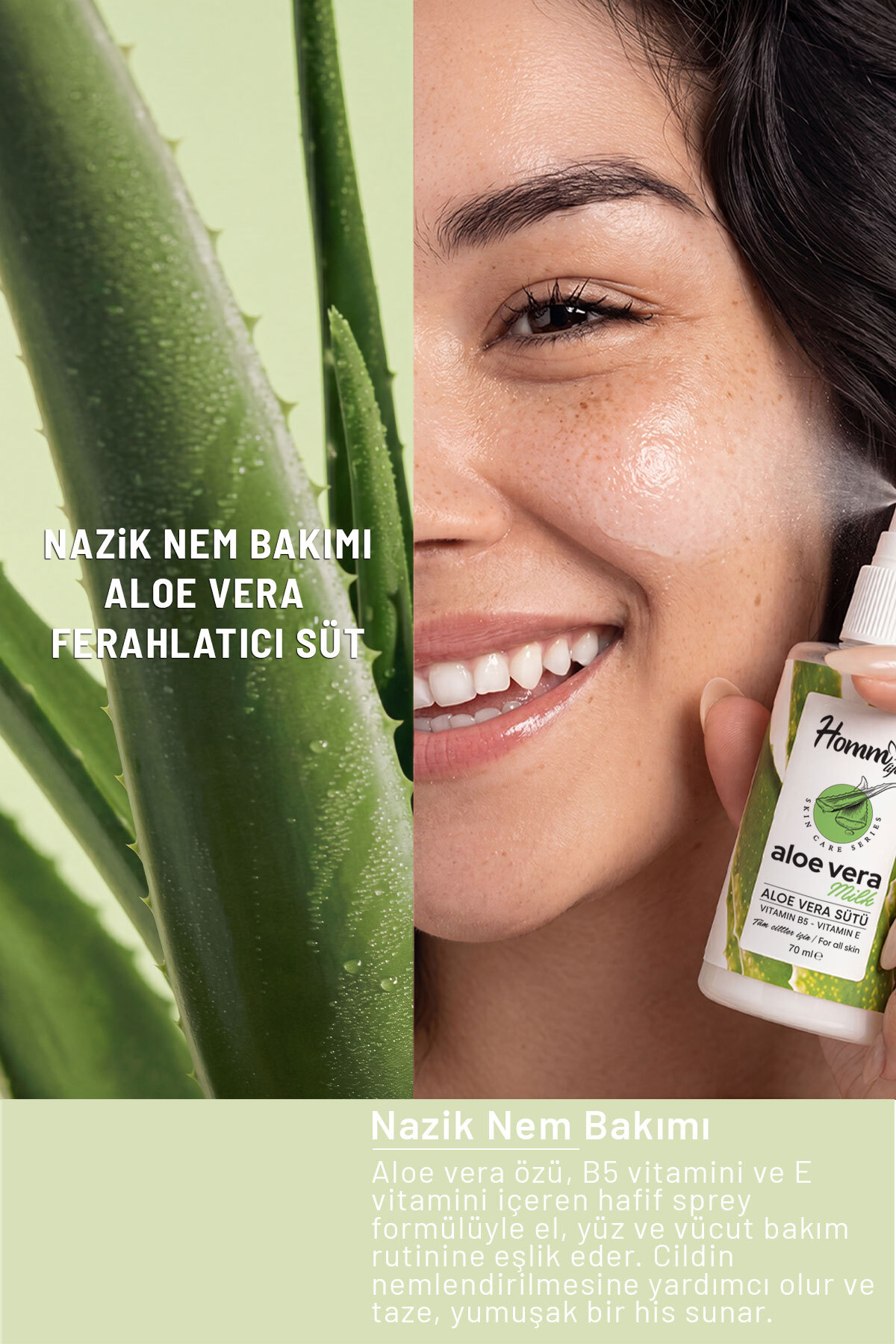 Aloe Vera Sütü 70 Ml — 2301 — تصویر 3 از 3