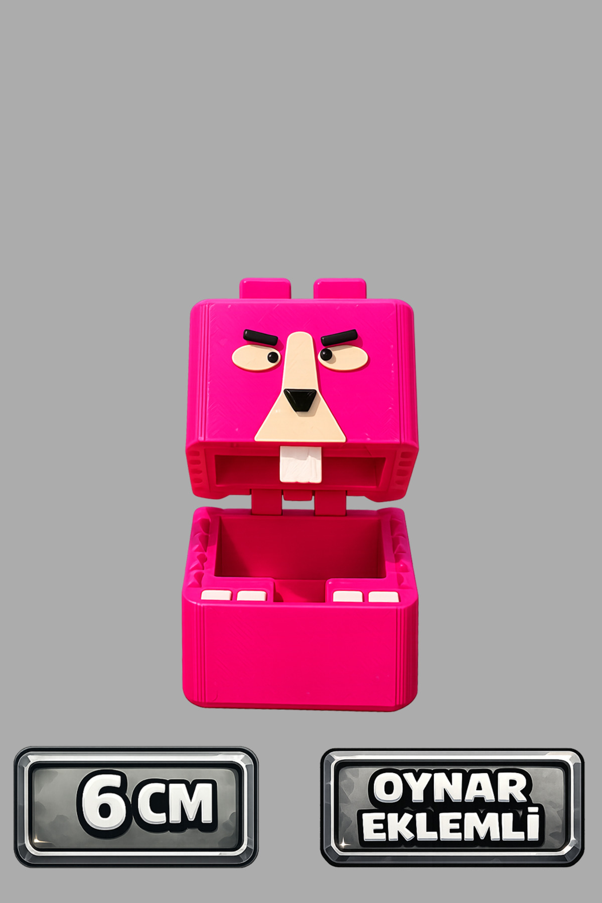 Super Bear Adventure Pink Rabbit Toy