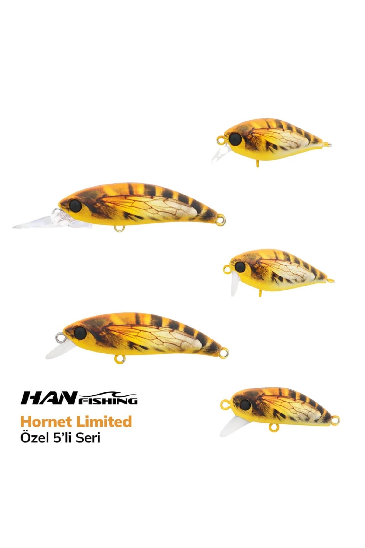Hornet Limited Zıpır Bıdık Kunduz Serileri / Özel Seri 5 Li Set (İğneleri Hazır)