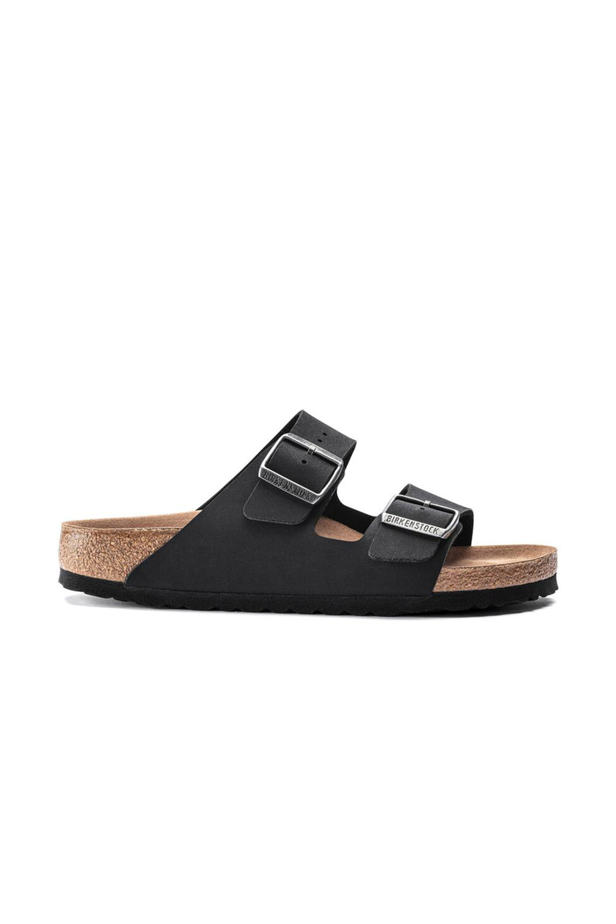 دمپایی‌های کتانی وگان آریزونا Bf Earthy Unisex خاکستری 1019057-20026 بیرکن استاک دمپایی Birkenstock