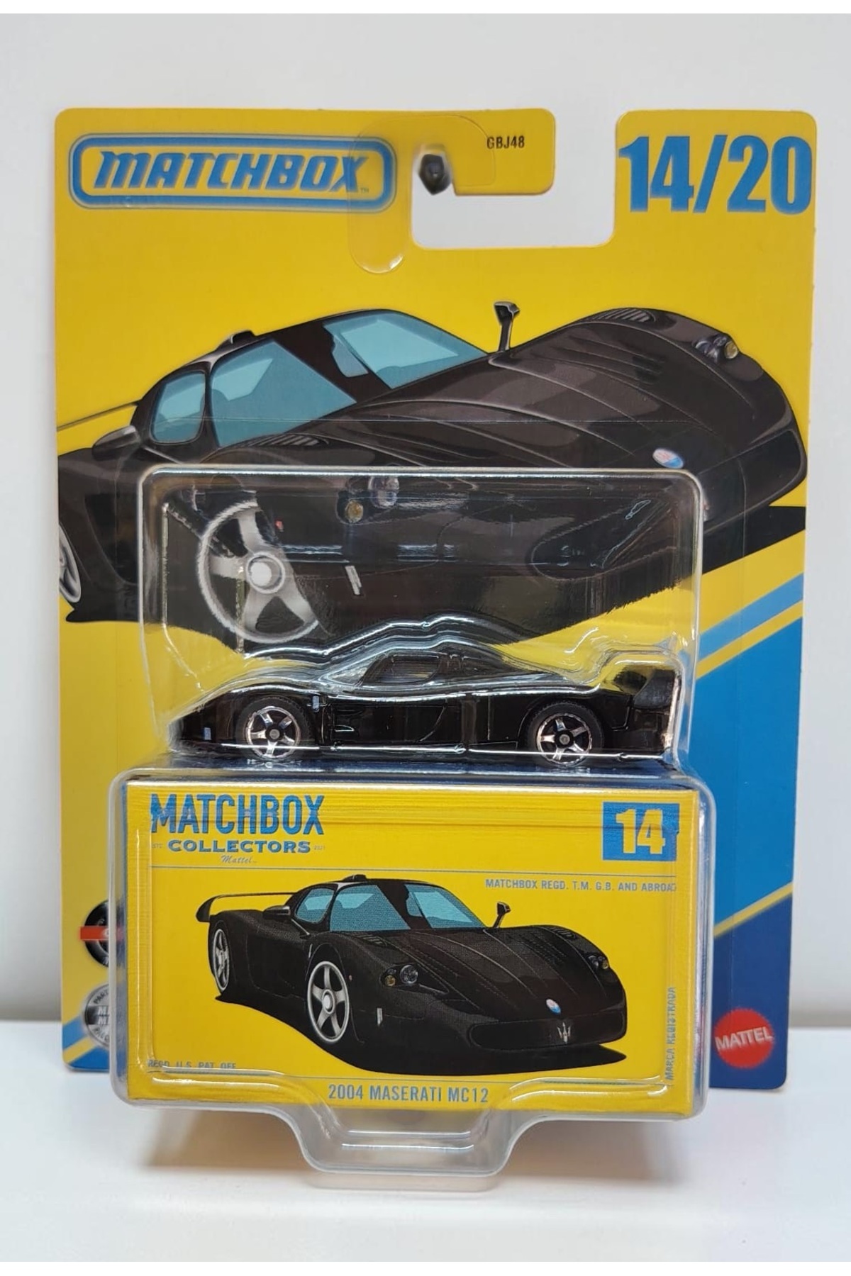 Matchbox 2004 Maserati MC12 - 1:64 İtalyan Efsanesi Metal