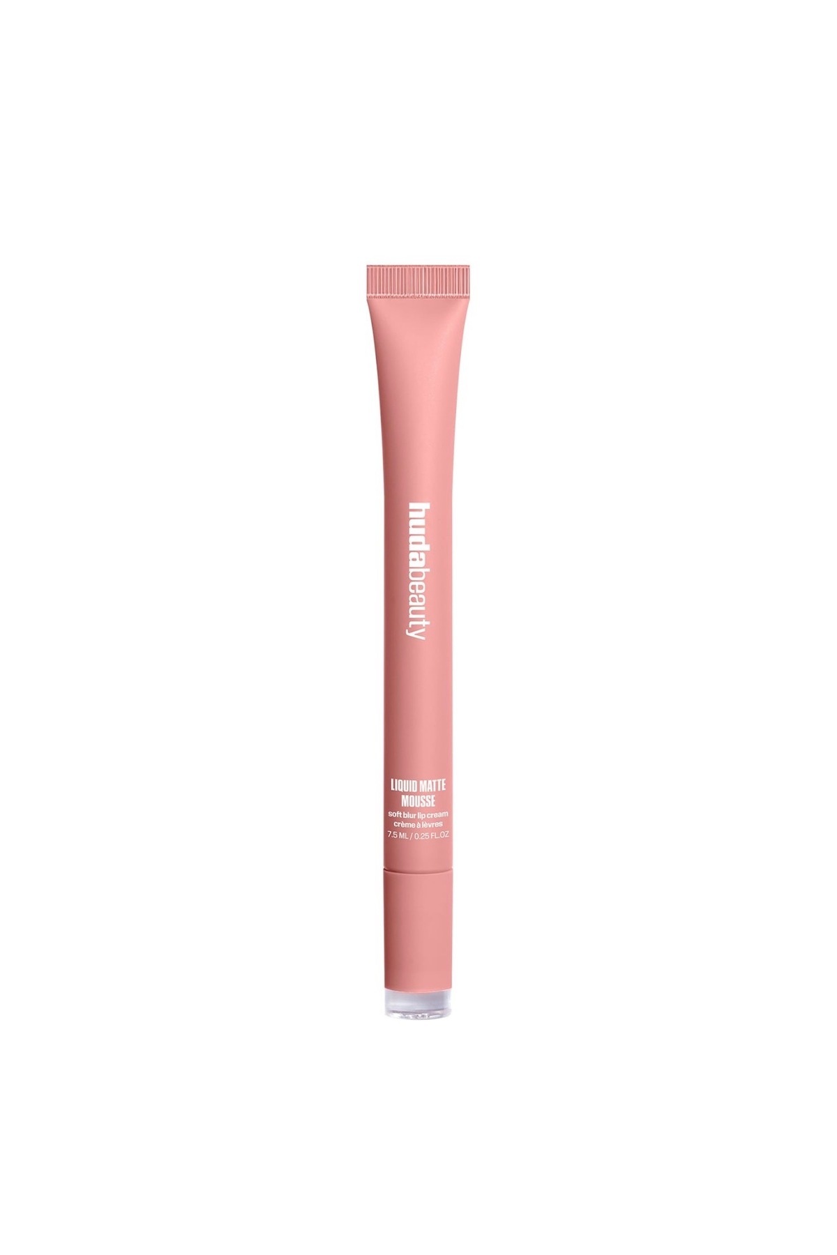 Huda Beauty Liquid Matte Mousse Velvety Finish Liquid Lipstick Baby Pink Elsbeauty