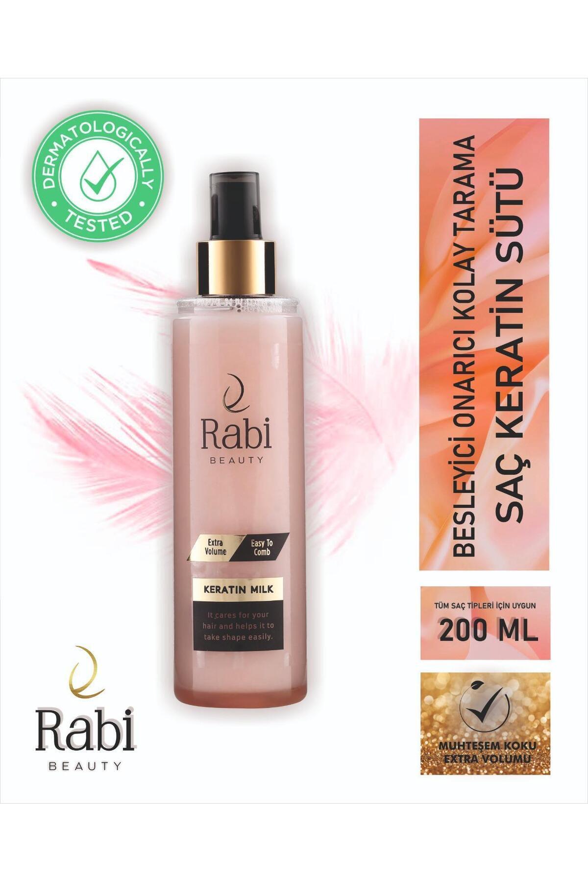اسپری روشن کننده مو Rabi مدل Keratin Milk حجم 200 میلی لیتر — 200mlkeratinmilk — تصویر 3 از 5