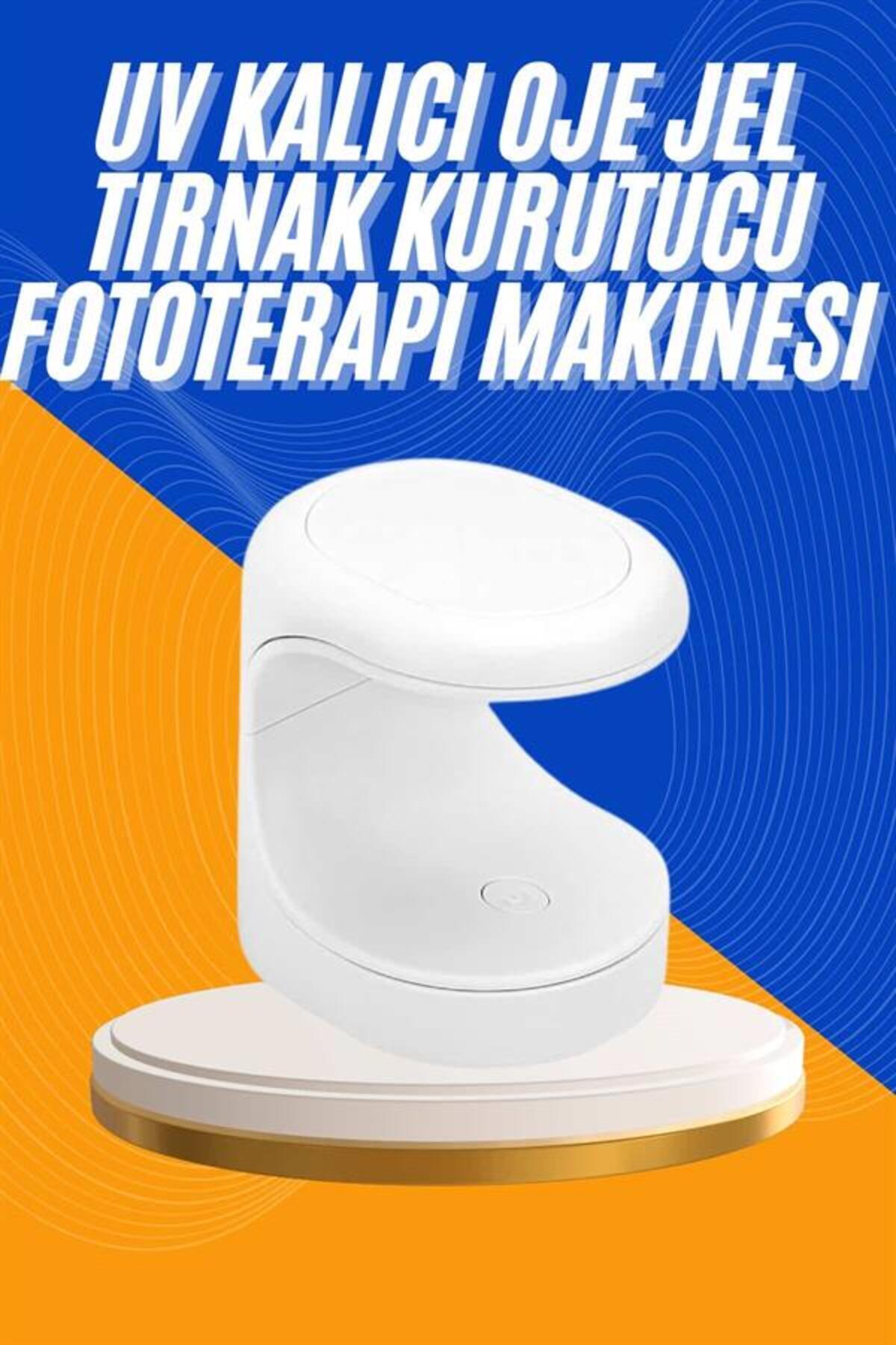Protez Tırnak Kurutucu Kalıcı Oje Led Oje Kurutucu UV Işınlı Taşınabilir — 2FTAUUCZZZPROTEZTIRNAKKURUTMAAAA2-1 — تصویر 2 از 5