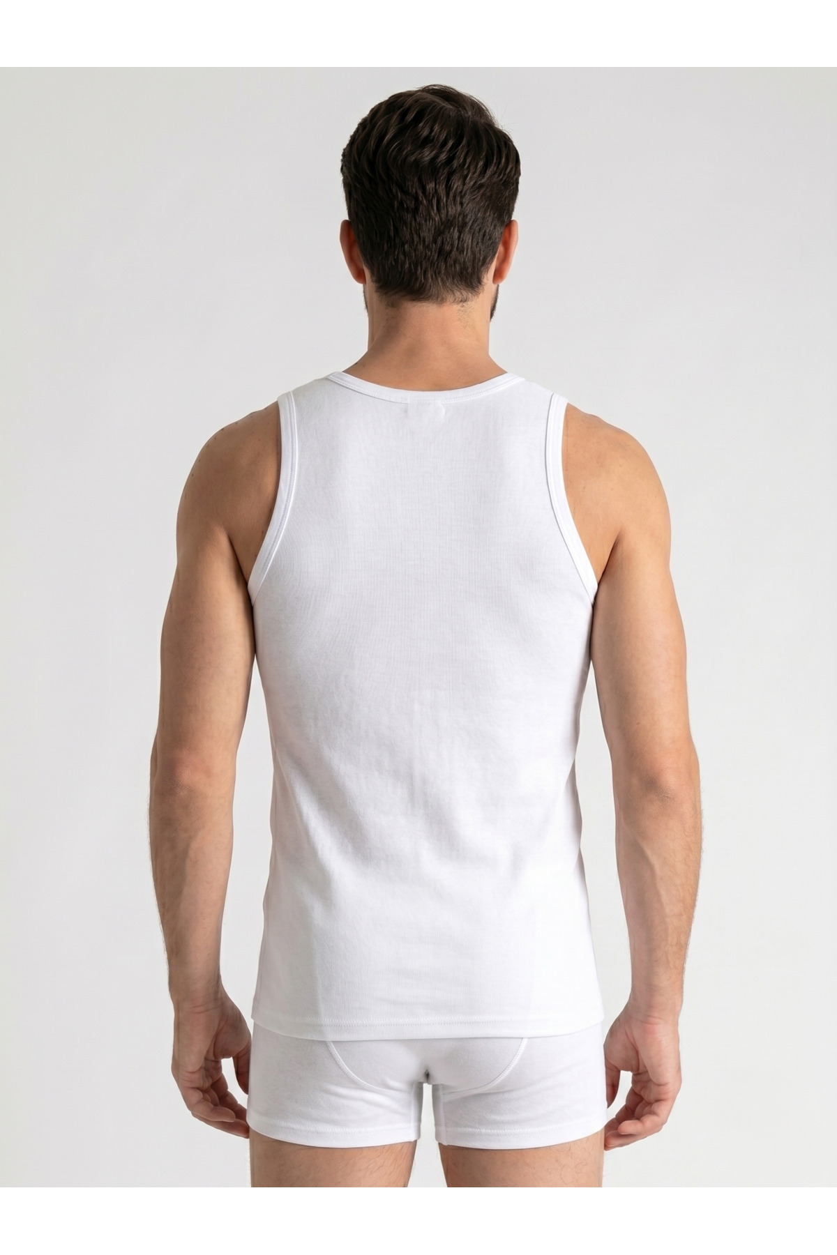 NACAR STORE 6'lı Askılı Likralı Pamuklu Erkek Atlet Avantaj Paketi görsel 4