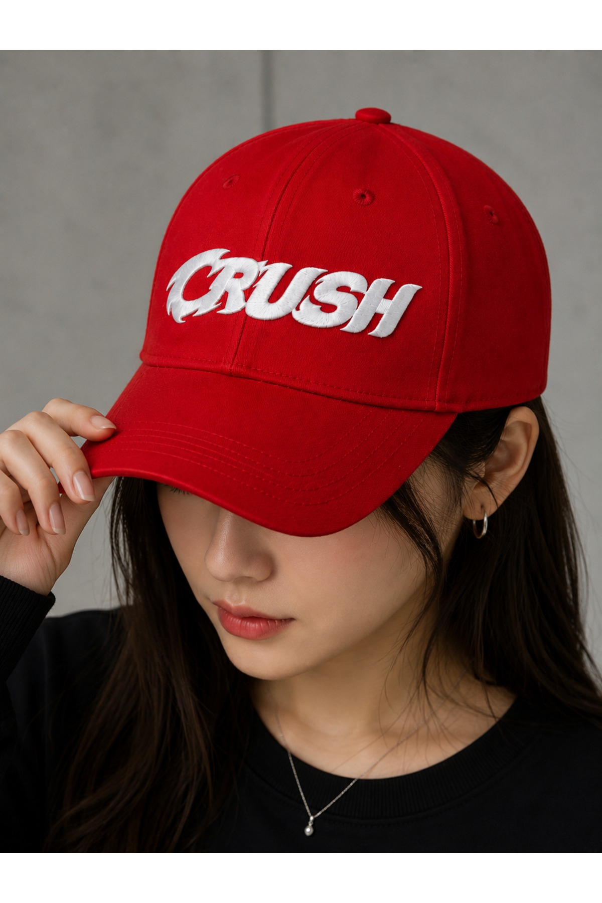barsdepo CRUSH Logo Nakış İşlemeli Şapka Baskılı Şapka | Premium Kalite