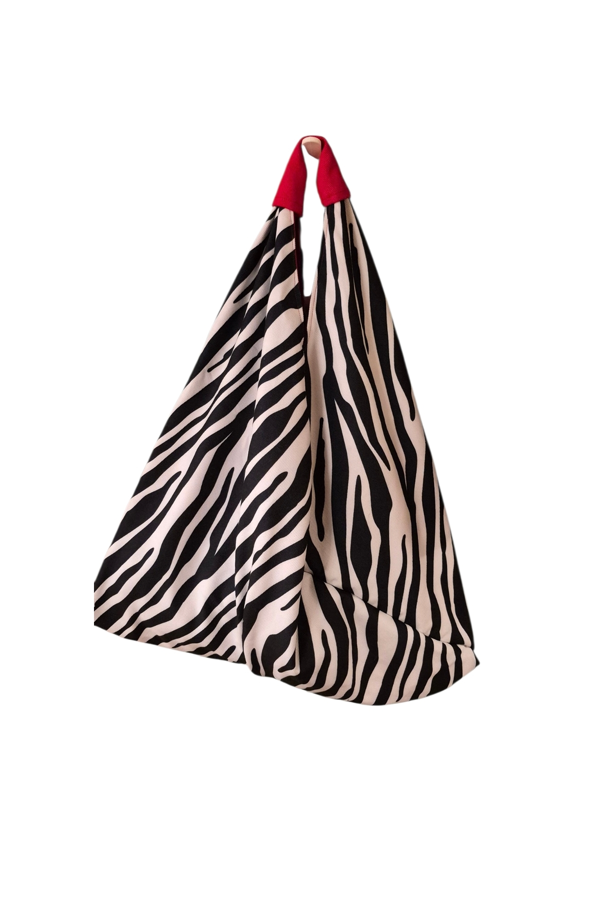 handedizayn Hande Dizayn Sevgililer Anneler Günü Siyah Beyaz Zebra Origami Model Omuz Çantası