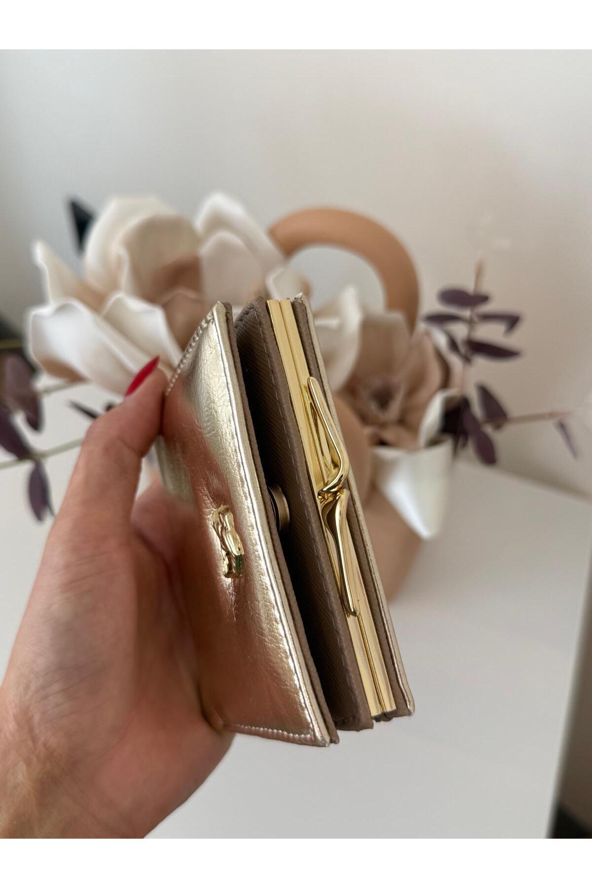 lalettobags Kadın Klipsli Çıtçıt Kapamalı Cüzdan görsel 2