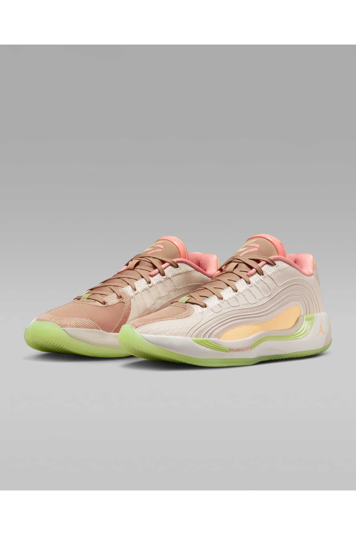 Nike Jordan Luka 4 'Light Orewood and Tangerine' UNISEX Basketbol Ayakkabısı (Blue Sport ) görsel 2