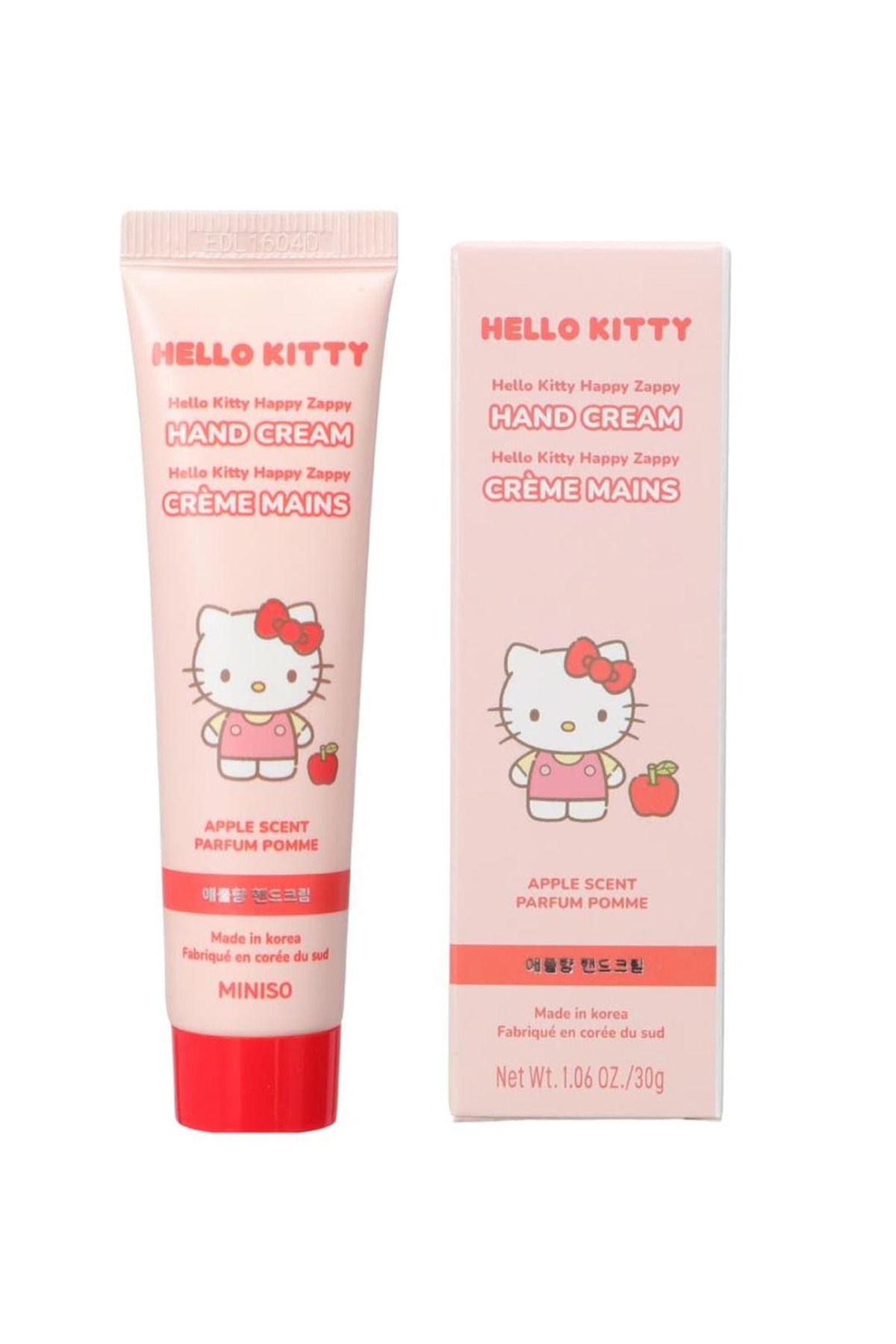 کرم دست Happy Zappy دارای مجوز از Hello Kitty، رایحه سیب - مراقبت ملایم با کره شیا — 2024276110100 — تصویر 5 از 6