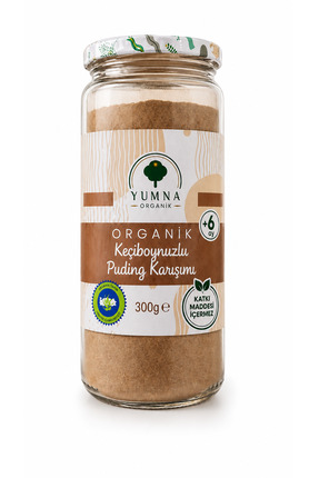 Yumna Organik Organik Keçiboynuzlu Puding Karışımı 300Gr.