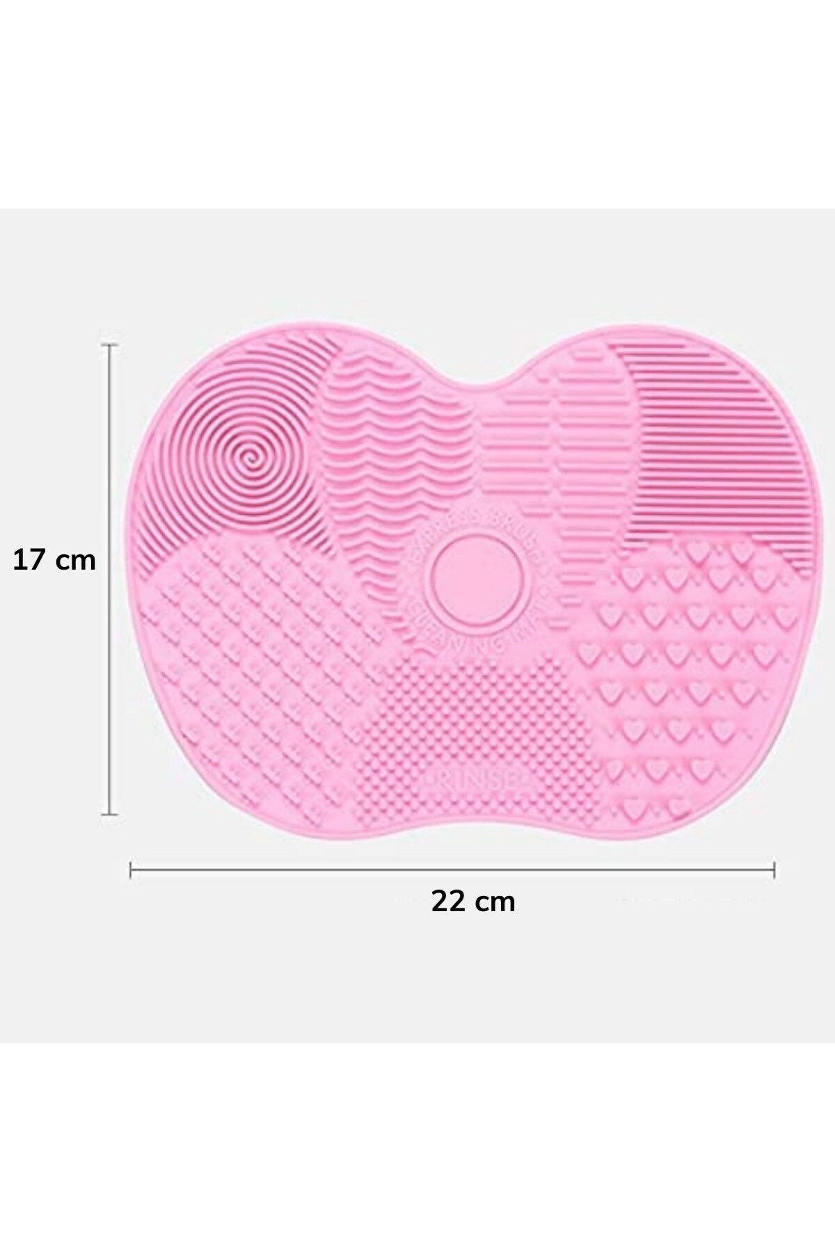 ® Pratik Kolay Makyaj Fırçası Temizleme Matı Aparatı Aleti — RC-AD12YT0079-12 — تصویر 5 از 8