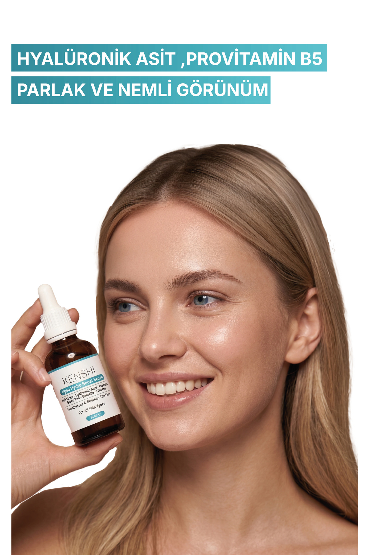 Irlanda Yosunu & Hyalüronik Asit & Yoğun Nemlendirici Ve Yatıştırıcı & Canlandırıcı Serum 30 ml — TYCYNGFJFN169199939926457 — تصویر 4 از 9