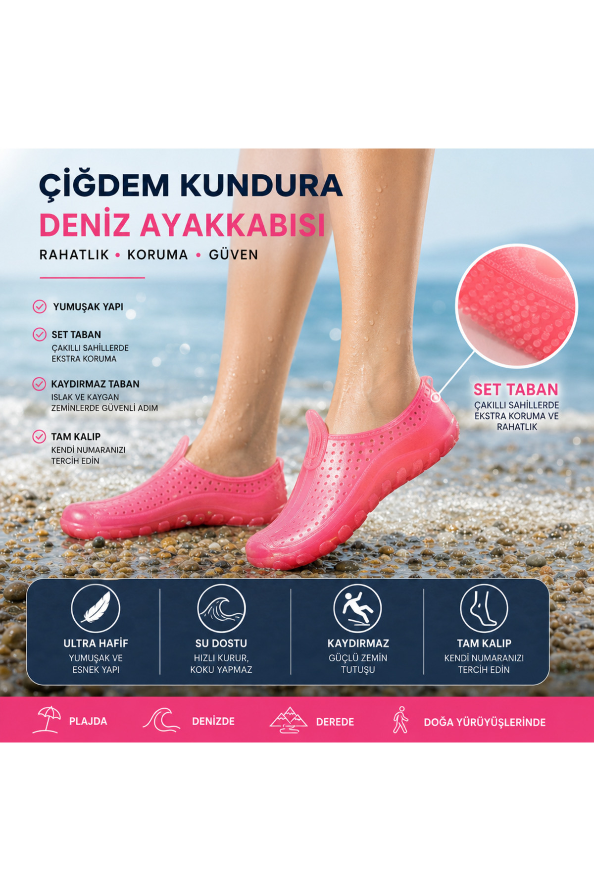 ÇİĞDEM KUNDURA ÇİĞDEM DENİZ AYAKKABISI Unisex
