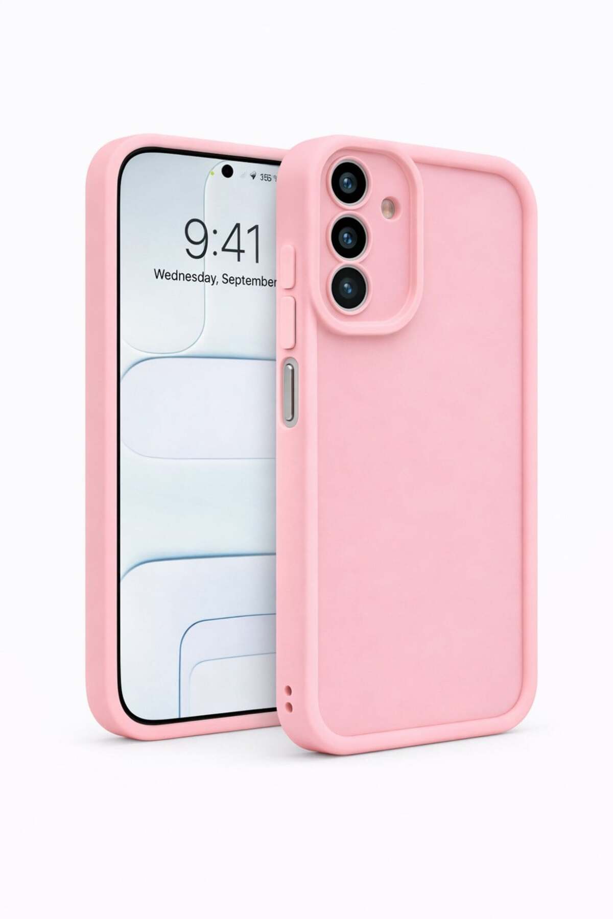 Samsung Galaxy A15 4G/5G Compatible Camera Protruding Matte Silicone Phone Case