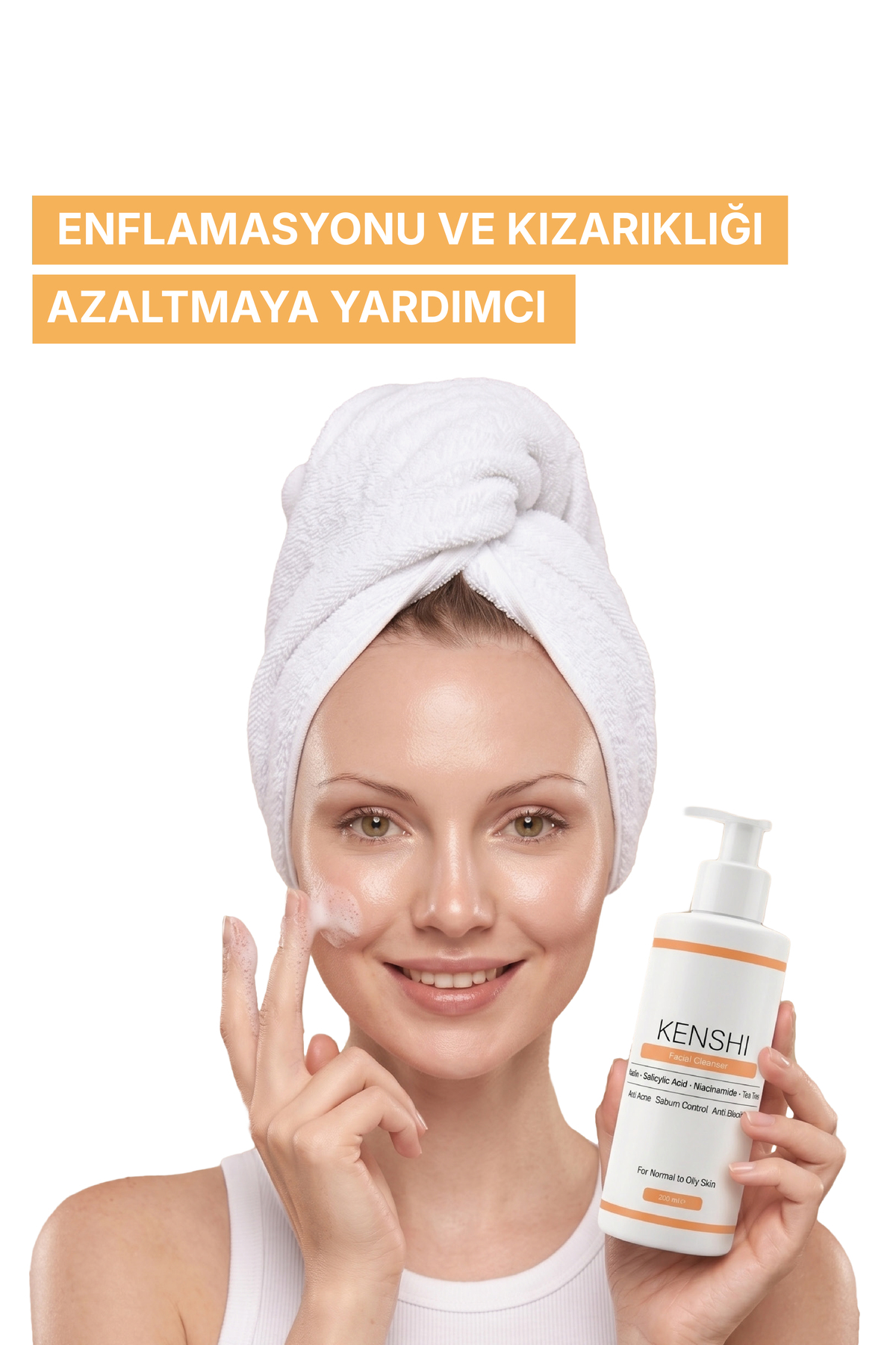 Tüm Cilt Tipleri İçin Nemlendirici ve Arındırıcı Yüz Yıkama Jeli 200 ml — yk1 — تصویر 4 از 9