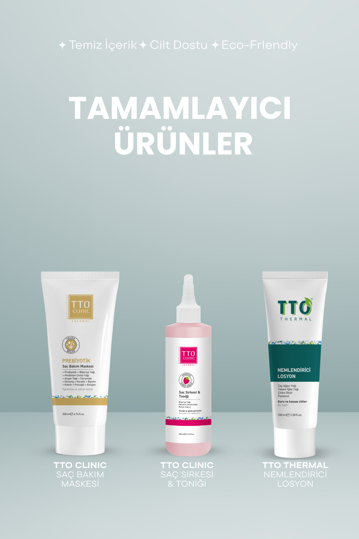 Saç Şampuanı Kepek ve Dökülme Karşıtı 400 ml Biotin ve Keratin Clinic Unisex — 8680145084015 — تصویر 6 از 6