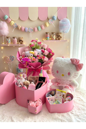 Ahsen Collection Pembe tatlı serisi midi boy 2