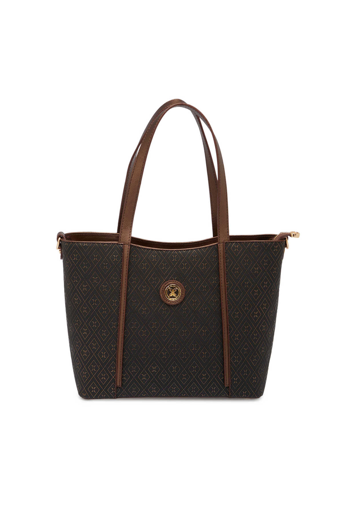 Bronze Print Women's Shoulder Bag-S1WPR0000804-R7P